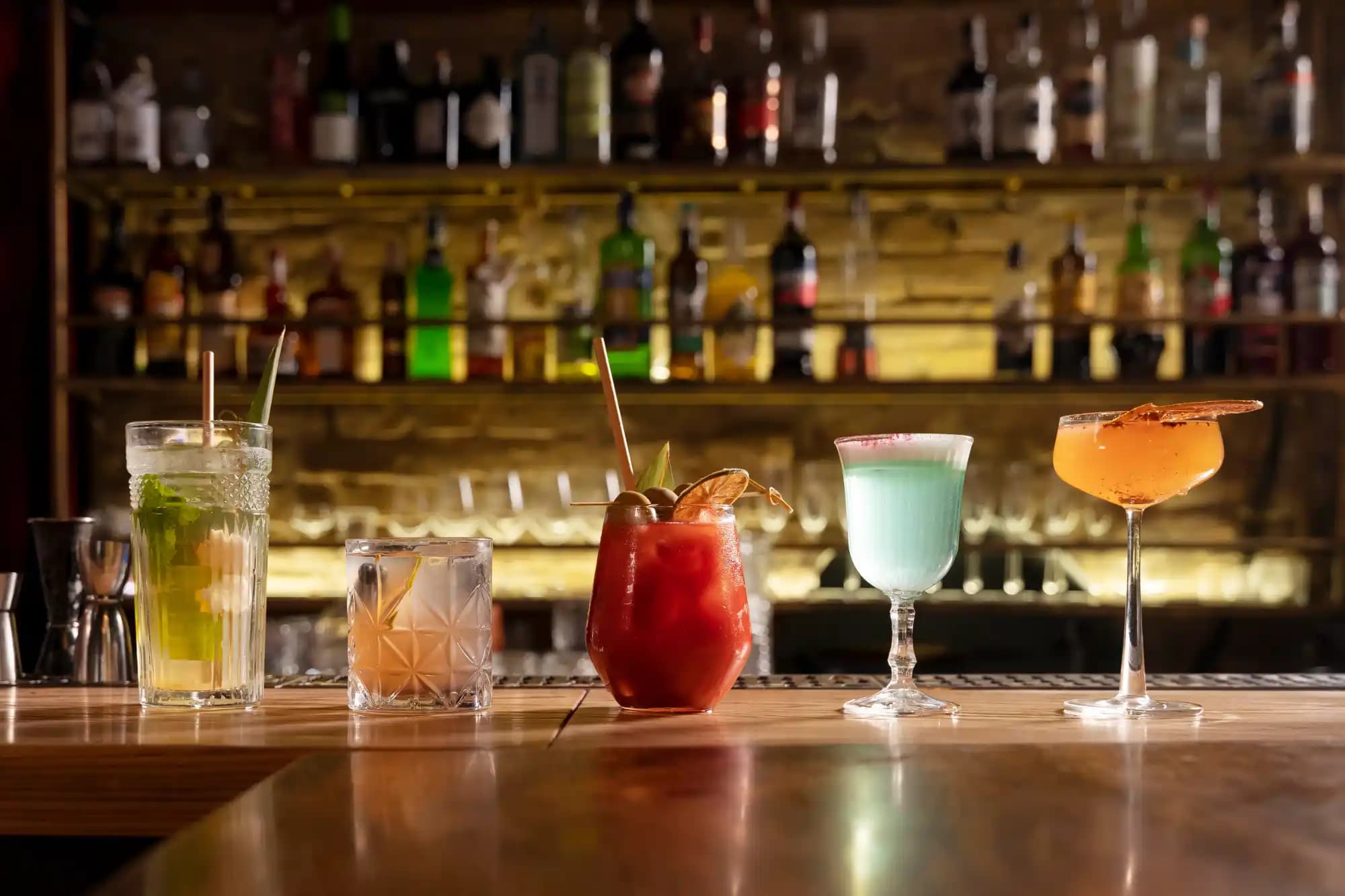 Bar atmosphere — Markham alcohol delivery customers